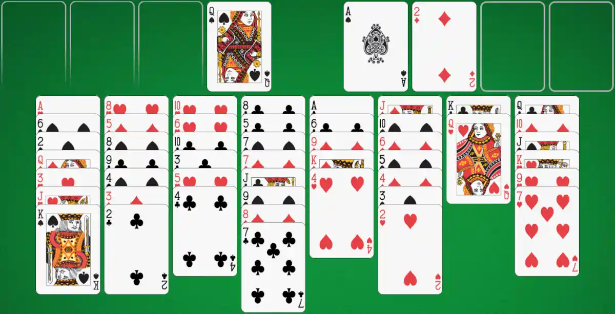 Freecell strategy example 3