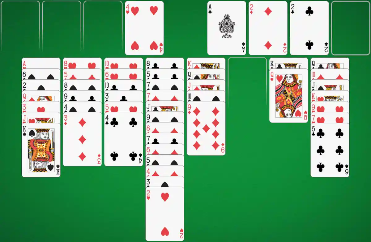 Freecell strategy example 5
