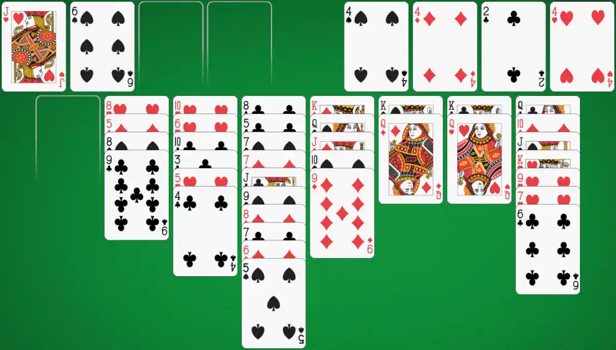 Freecell strategy example 6