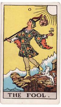 Tarot card: The Fool