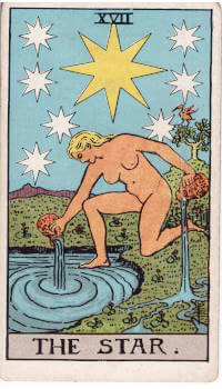 Tarot card: The Star