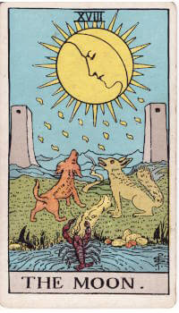 Tarot card: The Moon