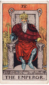 Tarot card: The Emperor