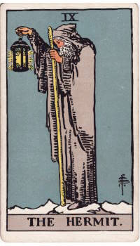 Tarot card: The Hermit