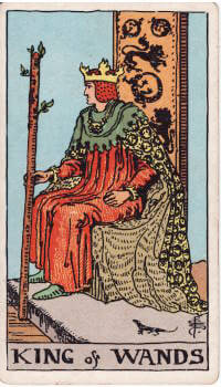 Tarot card: King of Wands