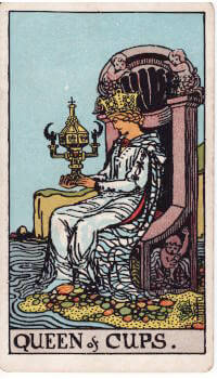 Tarot card: Queen of Cups