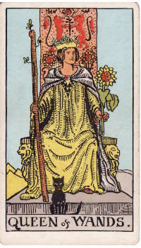 Tarot card: Queen of Wands
